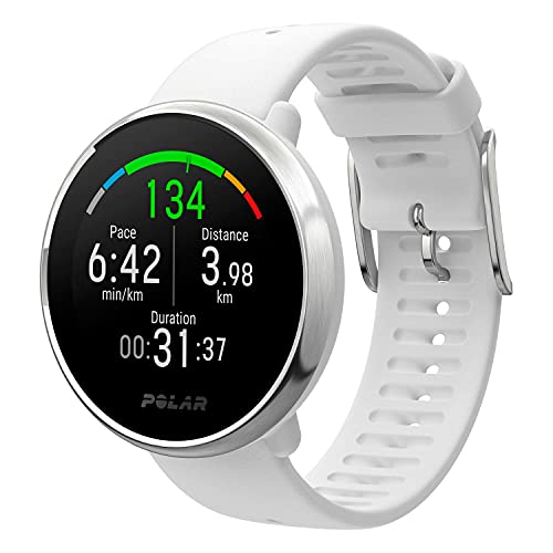 Polar Ignite - Reloj smartwatch de fitness con GPS integrado, registro de la frecuencia cardíaca en la muñeca, guías de entrenamiento, análisis del sueño, notificaciones y métricas de natación