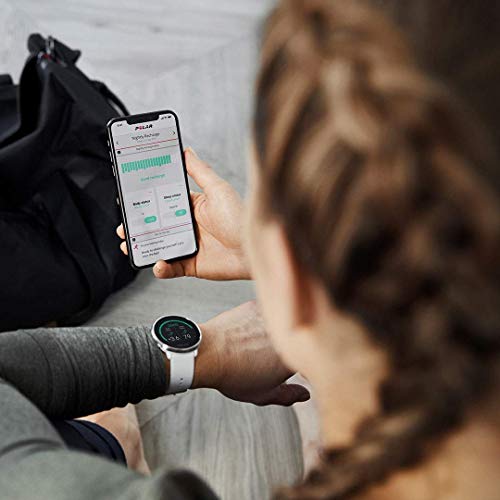 Polar Ignite - Reloj smartwatch de fitness con GPS integrado, registro de la frecuencia cardíaca en la muñeca, guías de entrenamiento, análisis del sueño, notificaciones y métricas de natación