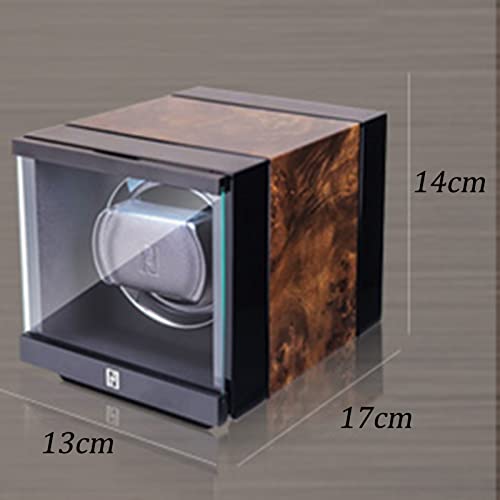 POPAHOME Caja Relojes Automaticos, Caja De Almacenamiento De Relojes-Soporte De Reloj Telescópico De Dos Etapas, Vitrina De Almacenamiento De Reloj Mecánico, L13*W17*H14cm (Color : B)