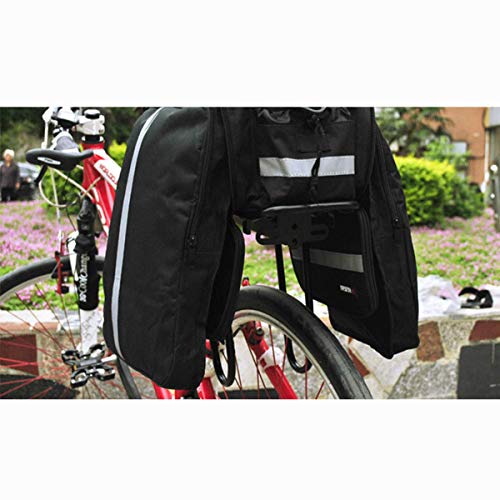 Portaequipajes Bicicletas,Portabicicletas Trasero Aluminio,Portaequipajes Tija Sillín Ciclismo Liberación Rápida Capacidad Carga Máxima 20 Kg para Tijas De Sillín Redondas De Menos De 33 Mm