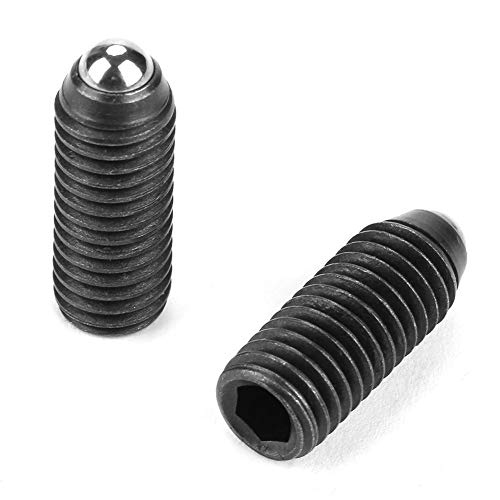 Posicionadores de bola M10 10 Uds Rosca de tornillo Hexagonal Resorte Tornillos de cabeza de bola aptos para abrazaderas(M10*30)