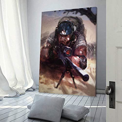 Póster de arte de Tom Clancy Ghost Recon Wildlands, póster de arte en lienzo y arte de pared con impresión moderna para decoración de dormitorio familiar de 20 x 30 pulgadas (50 x 75 cm)