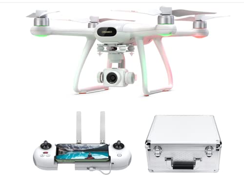 Potensic Dreamer Pro GPS Drone, Drone con Cámara 16MP, 3 Ejes Gimbal, Video 4K HD, con 32G SD Tarjeta, Distancia Trasmisión 2 Km Vuelto de 28 Mins Drone Profesional con Maletín de Transporte