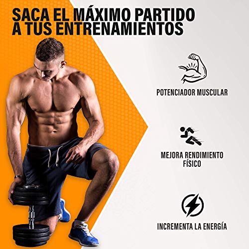 Potente Booster de Testosterona | Potencia y Estimula tus Relaciones de pareja | Aumenta la Resistencia muscular y mejora tus entrenamientos físicos | Fórmula 100% Eficaz | 90 Cápsulas