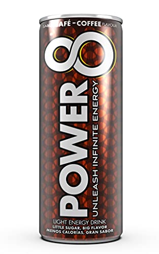 Power 8 Energy Drink Sabor Café- Caja 24 latas - La primera bebida energética saludable es Power 8