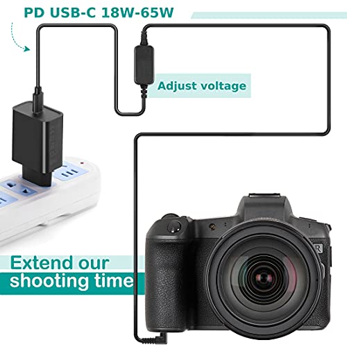 Power Bank USB tipo C Cable NP-W126 Dummy Battery PD Adapter para Fujifilm X-A2 A3 X-E2s X-Pro2 T20 T10 X-T30 X-T1 T2 X-T3 E3