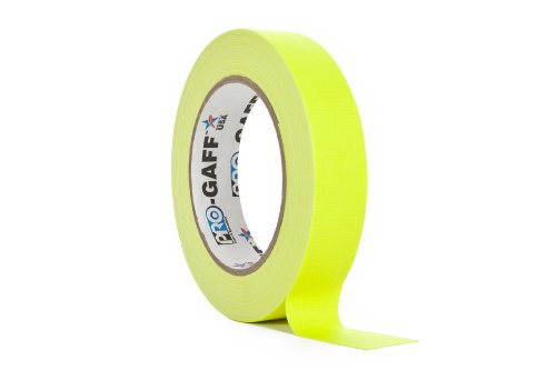 ProTapes/Permacel PROGAFF24NYE - Cinta adhesiva (24 mm x 23 m), color amarillo