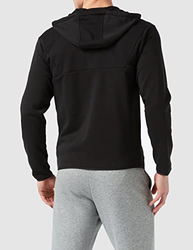 PUMA 655771 03 - Sudadera Hombre, Negro (Puma Black-puma White), L