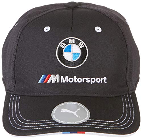 PUMA BMW M BB Cap Gorra, Unisex Adulto, Negro, Talla Única