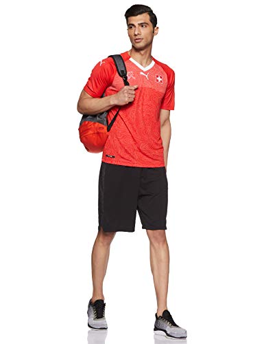 PUMA Camiseta de la Selección de Suiza, Hombre, Rojo, L