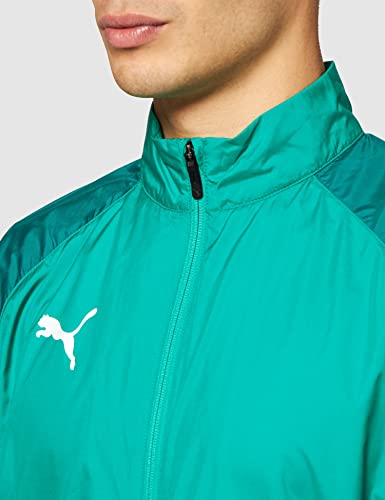 PUMA Cup Sideline Woven Jacket Core Jacket, Hombre, Pepper Green-Alpine Green, XL