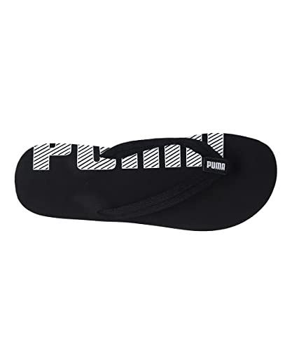 PUMA Epic Flip v2, Zapatos de Playa y Piscina, para Unisex adulto, Negro (black-white), 47 EU