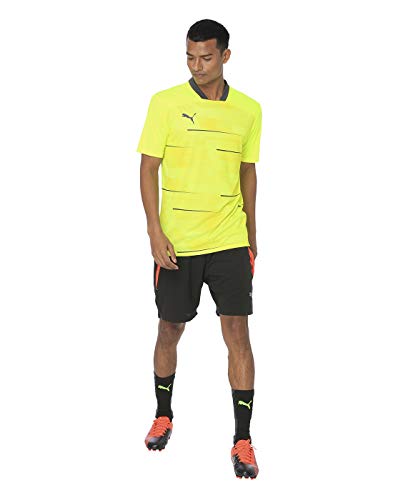 PUMA Ftblnxt Graphic Shirt Maillot, Hombre, Yellow Alert-Grey Dawn, S