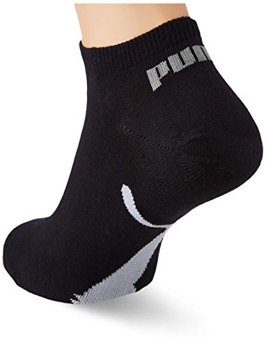 PUMA Lifestyle Sneaker-Trainer Socks (3 Pack) Calcetines, White/Grey/Black, 39/42 Unisex Adulto