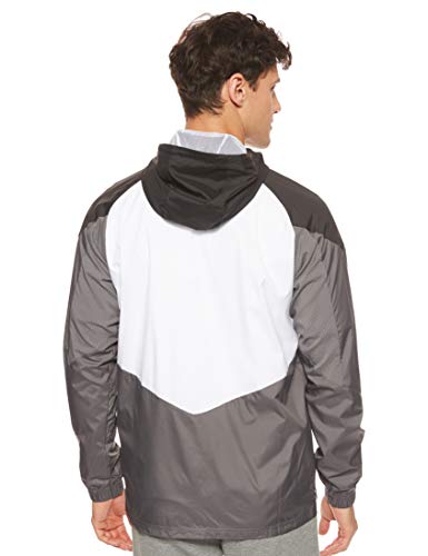 PUMA Reactive Wvn Jacket Chaqueta De Entrenamiento, Hombre, Black-Castlerock White, L