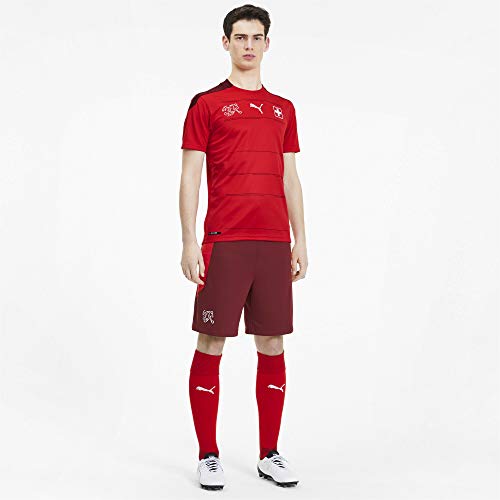 PUMA Sfv Home Shirt Replica Camiseta, Hombre, Red-Pomegranate, S