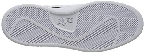 PUMA Smash v2, Zapatillas Unisex Adulto, Negro (Black White Silver), 41 EU