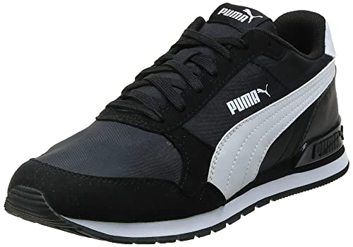 PUMA ST Runner v2 NL, Zapatillas de Deporte, para Unisex adulto, Negro (Puma Black-Puma White), 42 EU