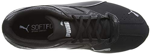 PUMA Tazon 6 FM, Zapatillas, para Hombre, Negro (Puma Black-Puma Silver), 42 EU