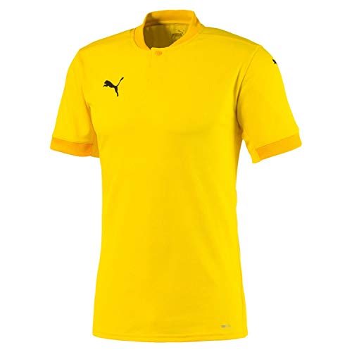 PUMA teamFINAL 21 Jersey Camiseta, Hombre, Cyber Yellow/Spectra Yellow, M