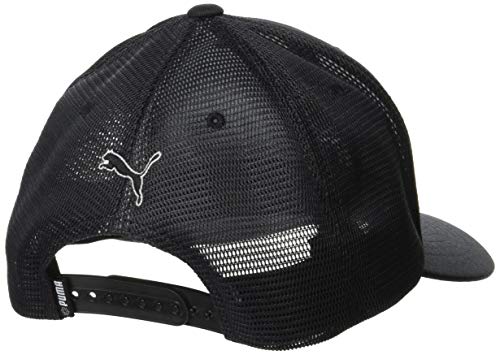 PUMA Trucker P 110 Cap Gorra, Hombre, Puma Black, Talla única (OSFA)