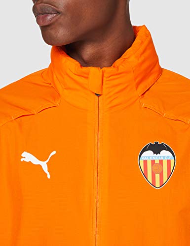 PUMA Valencia CF Temporada 2020/21-Rain Jacket Vibrant Orange Chaqueta, Unisex, M