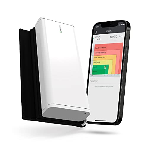 QardioArm -Tensiómetro Inalámbrico para iOS y Android, Color Blanco Polar