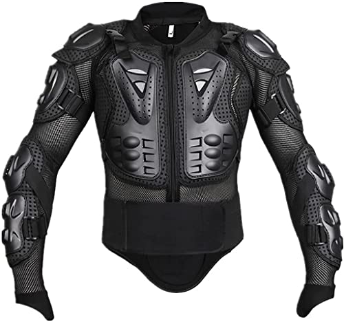 QAZWSXD Body Armor Motocross Mens Protección contra El Pecho, Traje De La Armadura Corporal De La Motocicleta, Montar En Equipo De Protección De La Bicicleta/Ciclismo/Vehículo A Través del País L