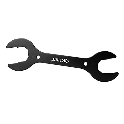 QKURT Llave para Auriculares de Bicicleta,30/32/36/40mm Llave Inglesa para Auriculares de Bicicleta