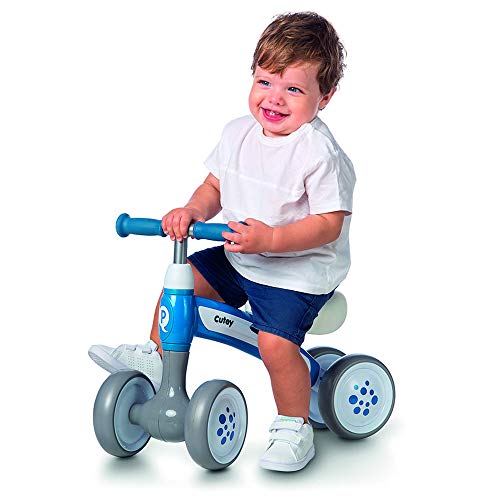 QPLAY - Correpasillos Cutey - Ideal para bebés de 1 a 3 años - Azul