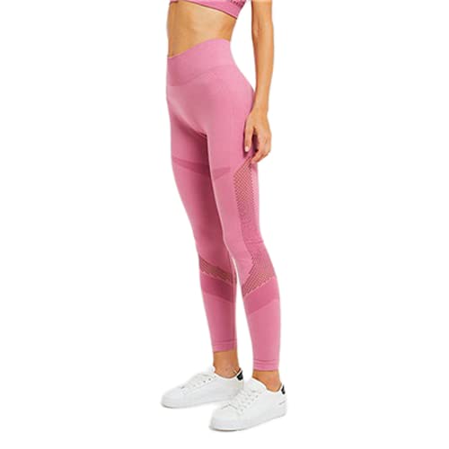 QTJY Pantalones de Yoga para Levantar la Cadera de Cintura Alta para Mujer, Mallas elásticas y de Secado rápido para Gimnasia, Pantalones de chándal Push-up Am