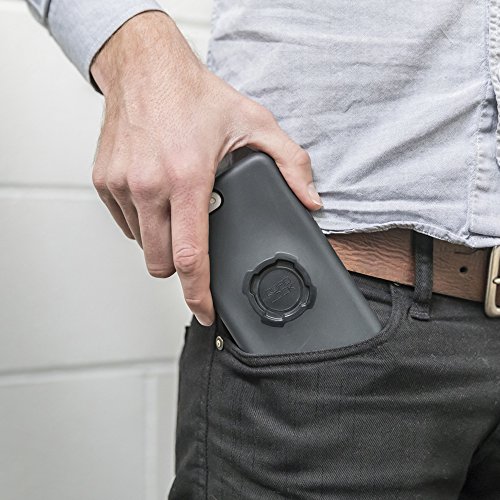 QUAD LOCK Case 7+ Funda para Móvil, Negro, Talla Única