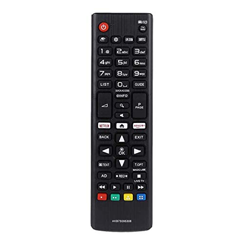 QUANLEIRC Nuevo Mando a Distancia de Repuesto para TV Apto para Todos los televisores LG - Mando a Distancia Universal para TV sin Ajuste LG AKB72914293 AKB72915207 AKB72914209 AKB75095308