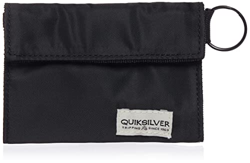 Quiksilver Accesorio de Viaje- Billetera, Negro