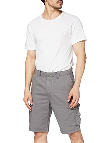 Quiksilver CRUCIALBATTLESH M WKST KZE0 Pantalones Cortos, Hombre, Gris (Quiet Shade-Solid), 33