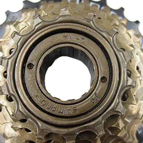 QYHSS Piñón de la Bicicleta, MF-TZ500 corona dentada, Acero Inoxidable 7 Velocidad Rueda Libre Cassette reemplazo de Accesorios de Bicicletas de montaña Rueda, para Bicicleta de montaña