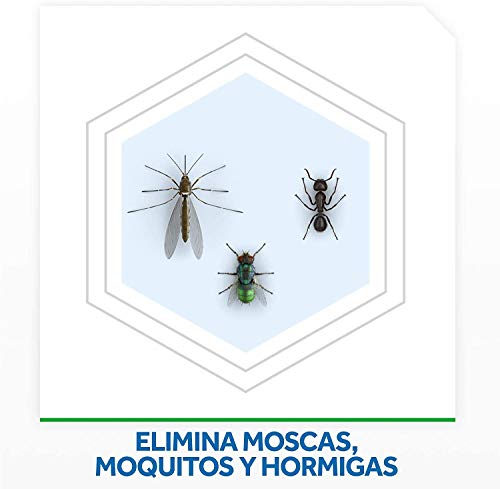 Raid ® Night & Day - Pack 2 Aparato electrico anti moscas, mosquitos común y tigre, y hormigas. Enchufe inoloro con más de 200 horas de protección. Incluye 2 Difusor y 2 Recambio