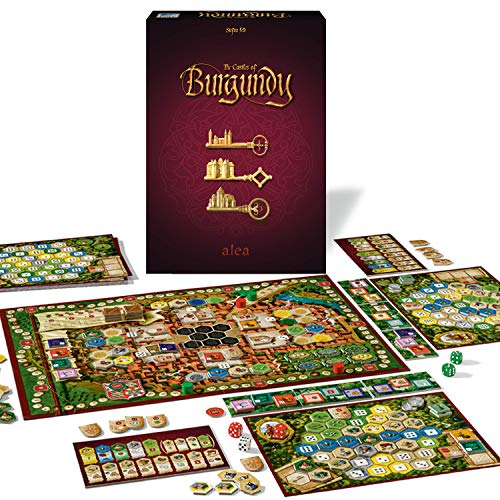 Ravensburger - The Castles of Burgundy - Juego Alea, Versión Española, Juego de Estrategia, 1-4 Jugadores, Edad Recomendada 12+ años