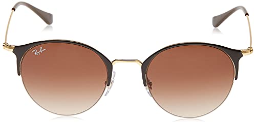 Ray-Ban 3578 Gafas de Sol, Gold Top Brown, 51 Unisex-Adulto