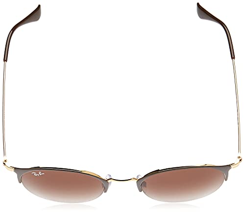 Ray-Ban 3578 Gafas de Sol, Gold Top Brown, 51 Unisex-Adulto