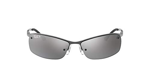 Ray-Ban RB 3183 Gafas de Sol, Gunmetal, 64 para Hombre