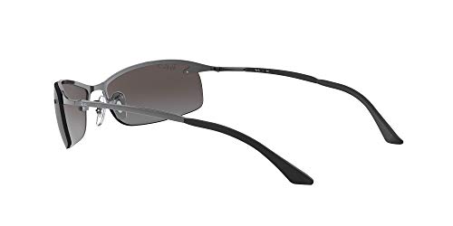 Ray-Ban RB 3183 Gafas de Sol, Gunmetal, 64 para Hombre