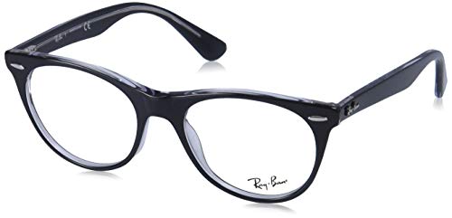 Ray-Ban Wayfarer II Gafas de Lectura, Black, 50 Unisex Adulto