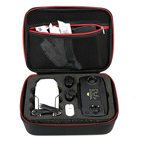 RC GearPro Estuche portátil portátil de Mano con Bolsa de Nylon rígido Caja de Almacenamiento para dji Mavic Mini Drone