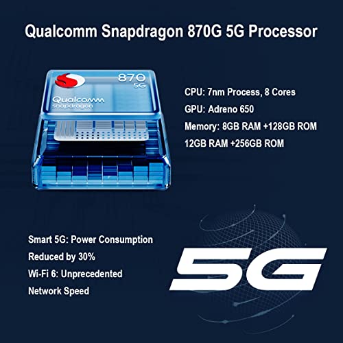 realme GT Neo 2 Smartphone 8GB+128GB, Procesador Qualcomm Snapdragon 870 5G, Pantalla AMOLED E4 de 120Hz, Carga SuperDart de 65W, Cámara Triple de IA de 64 MP, Dual SIM, NFC, Azul