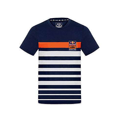 Red Bull KTM Stripe Camiseta, Niños Tamano 128 - Original Merchandise