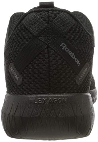 Reebok Flexagon For, Zapatilla De Correr Hombre, Black/Trgry8/Cdgry6, 43 EU