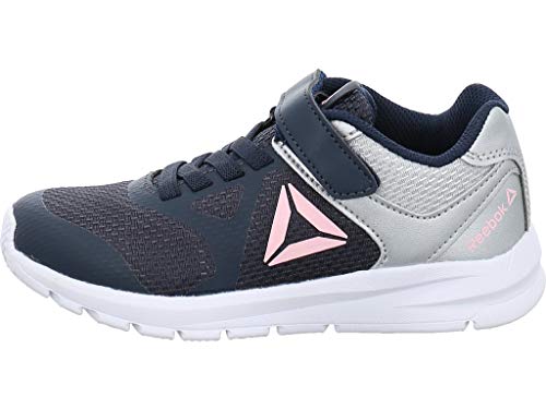 Reebok Rush Runner Alt, Zapatillas de Trail Running Hombre, Multicolor (Navy/Silver/Pink 000), 48 EU