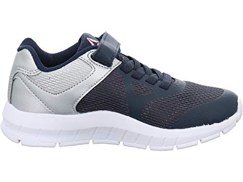 Reebok Rush Runner Alt, Zapatillas de Trail Running Hombre, Multicolor (Navy/Silver/Pink 000), 48 EU