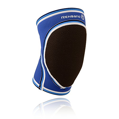 Rehband - Rodillera de Balonmano para Hombre Azul Azul Talla:Extra-Large